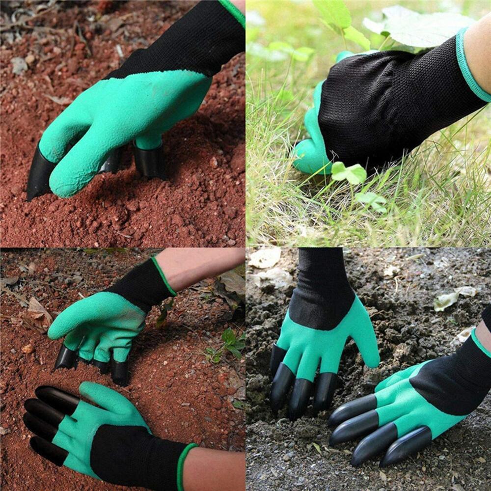 BowLift | Gants de Jardinage Polyvalents - Griffes pour Creuser Intégrées