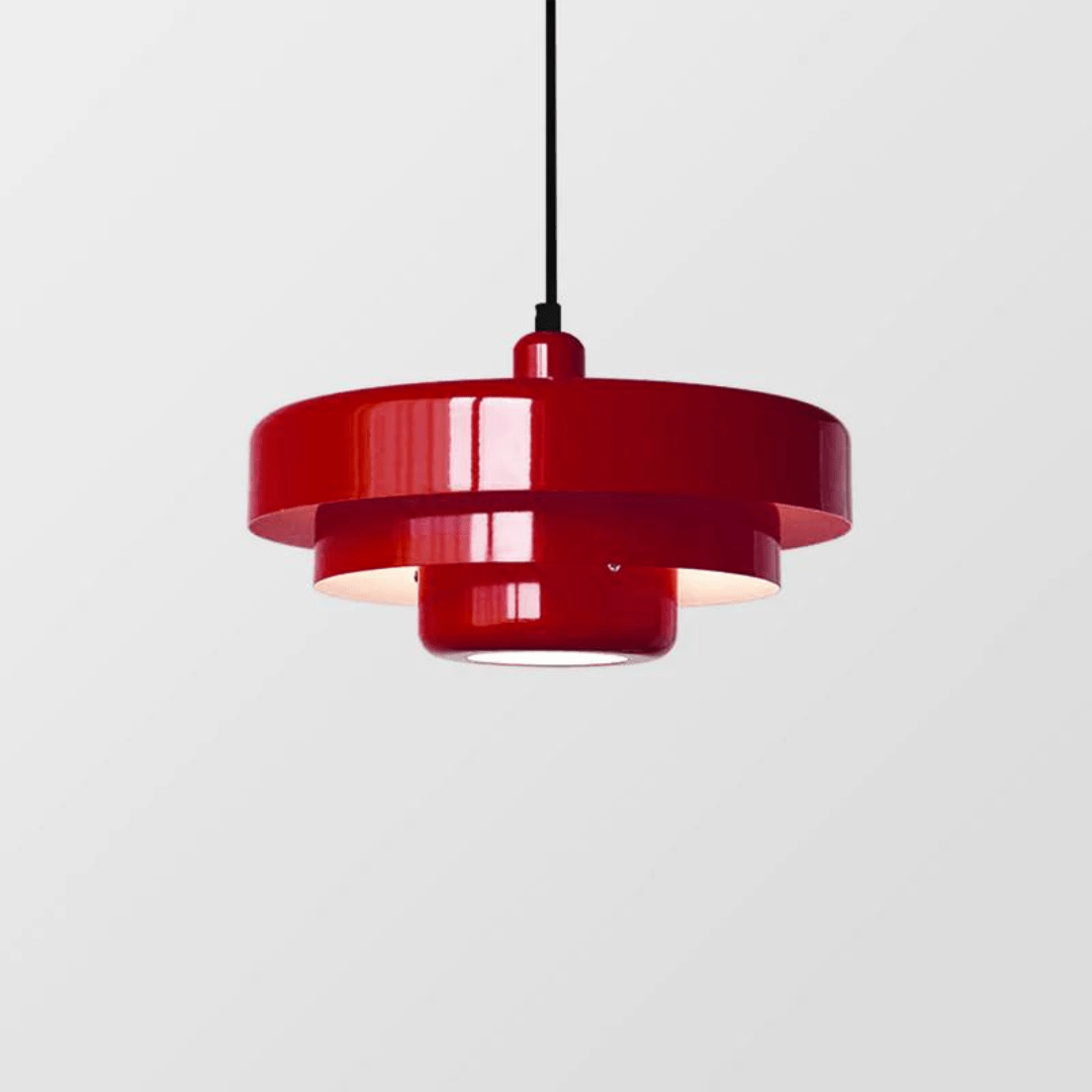 BowLift | VintageAura Bauhaus LED Pendant Lamp – Timeless Luxury Lighting