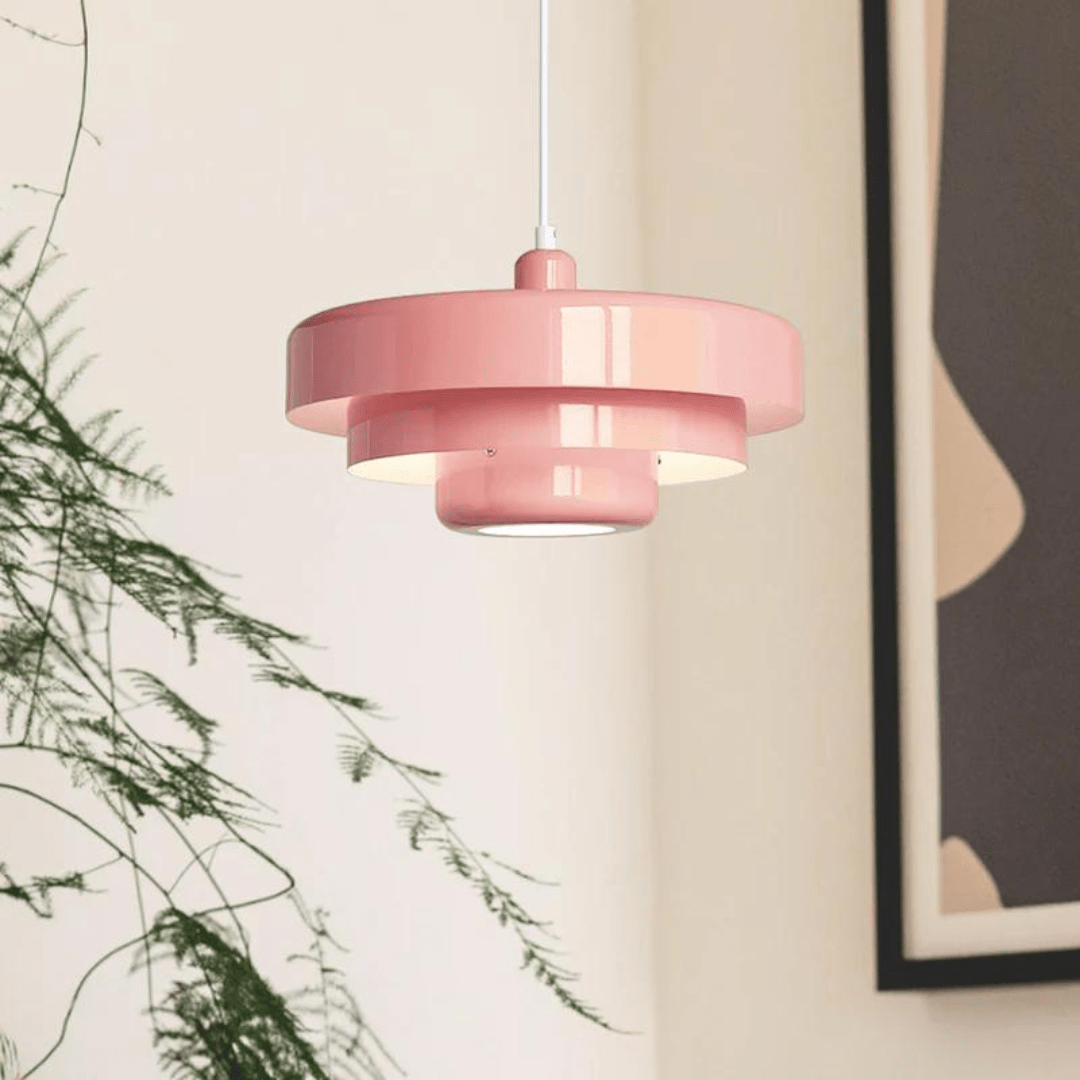 BowLift | VintageAura Bauhaus LED Pendant Lamp – Timeless Luxury Lighting