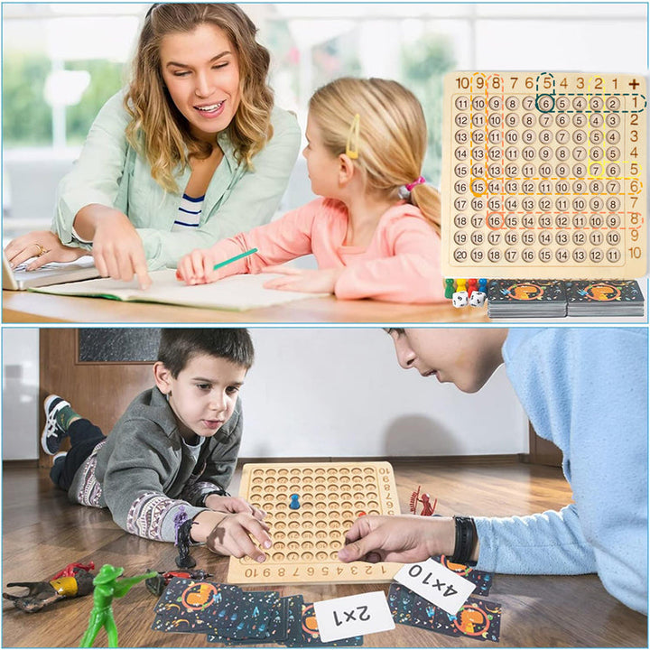 BowLift | Multiplication and Addition Board Game