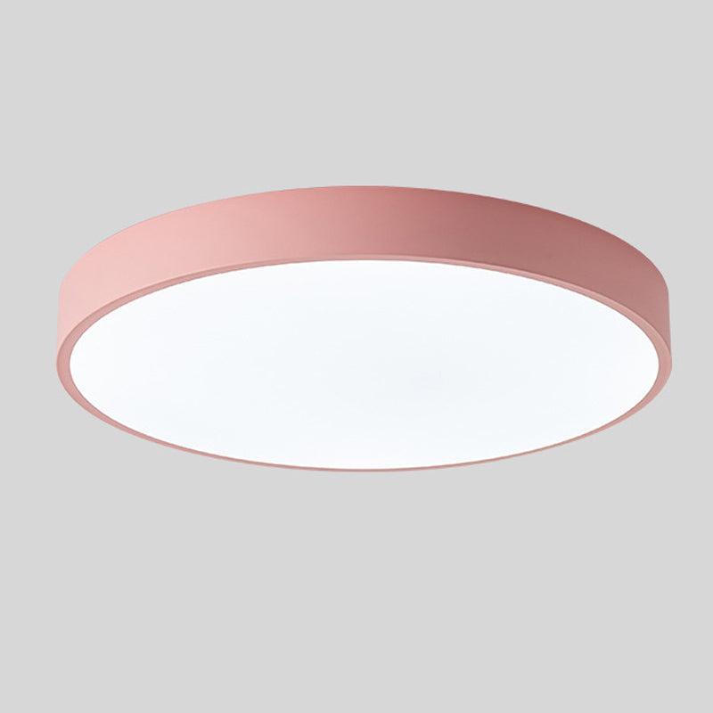 BowLift | Scandinavian Circular LED Ceiling Light | Soft Illumination, Minimalist Design & Ideal for Bedrooms and Work Areas