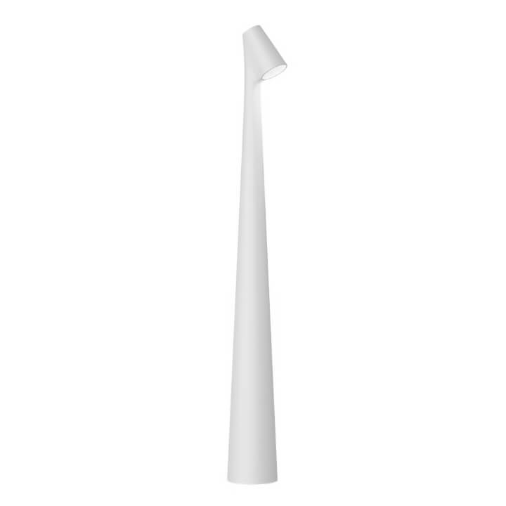 BowLift | Sculpting Table Lamp Wireless LED Lamp Solid Aluminium 10000mAh Battery 3-Level Dimming CRI 90 USB-C Charging Port Warm White 2700K
