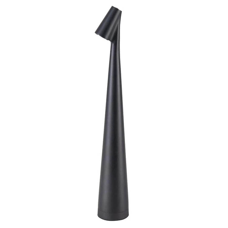 BowLift | Sculpting Table Lamp Wireless LED Lamp Solid Aluminium 10000mAh Battery 3-Level Dimming CRI 90 USB-C Charging Port Warm White 2700K