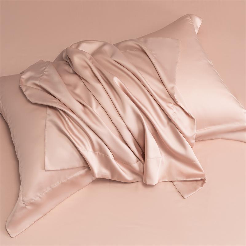 2 Pack for Silk Pillowcase for Hair and Skin,  Natural Silk Pillow Case with Zipper, Both Sided Pure Silk Pillow Cover for Women | Bowlift