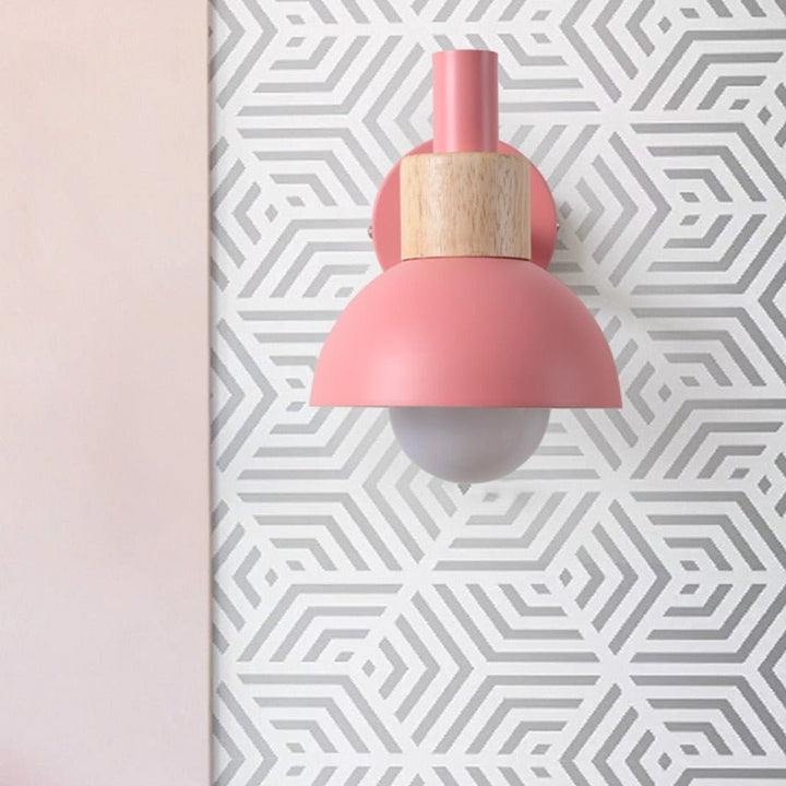 BowLift | ElmRadiance - Wood Wall Lamp