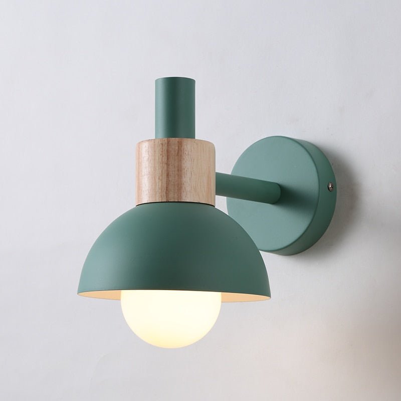 BowLift | ElmRadiance - Wood Wall Lamp