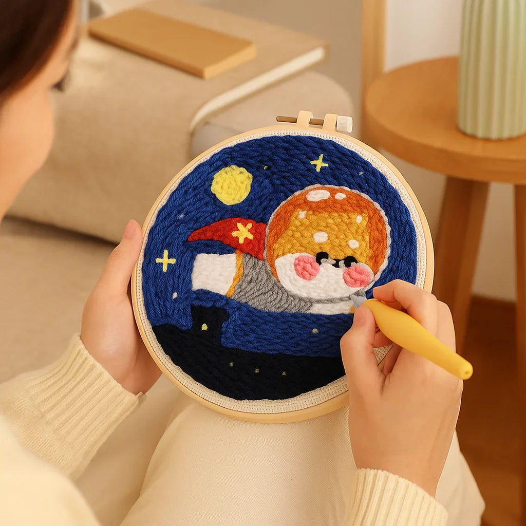 BowLift | Relaxing embroidery set with various designs