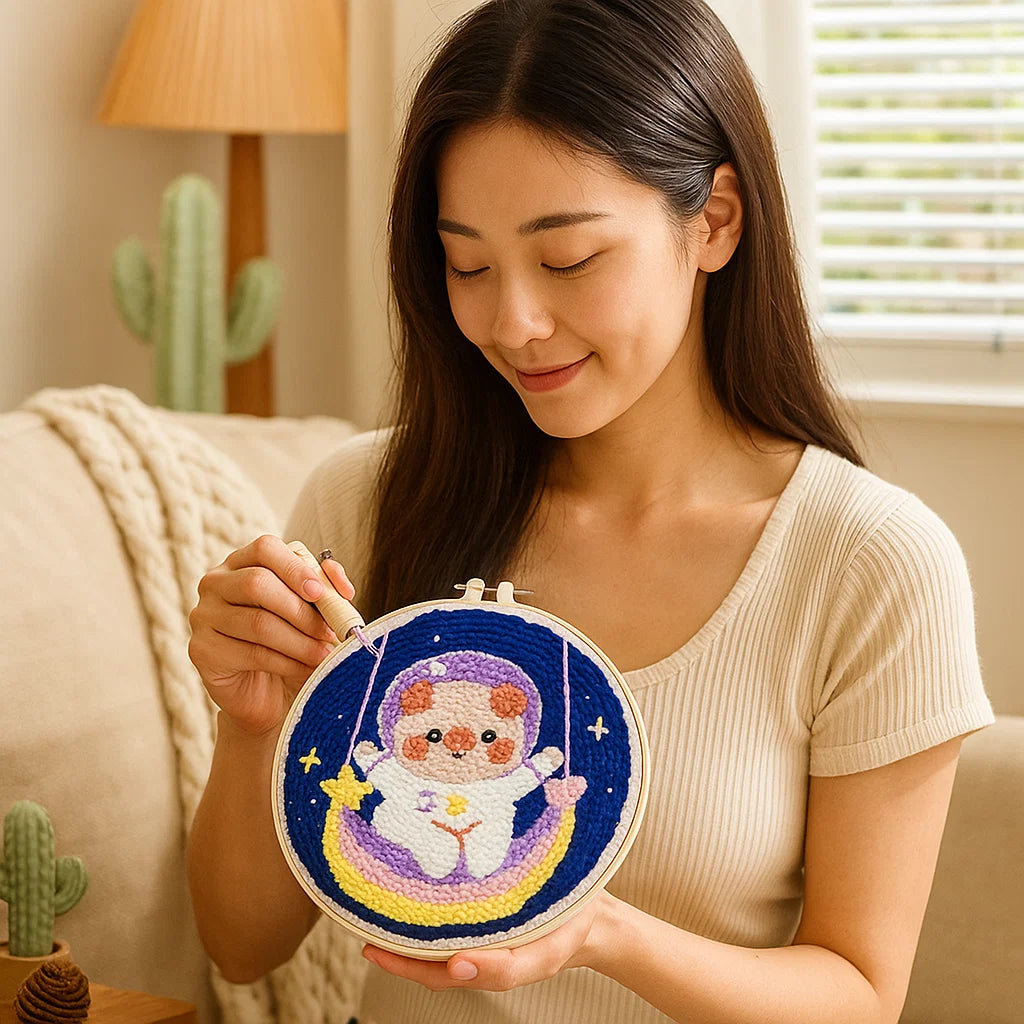 BowLift | Relaxing embroidery set with various designs