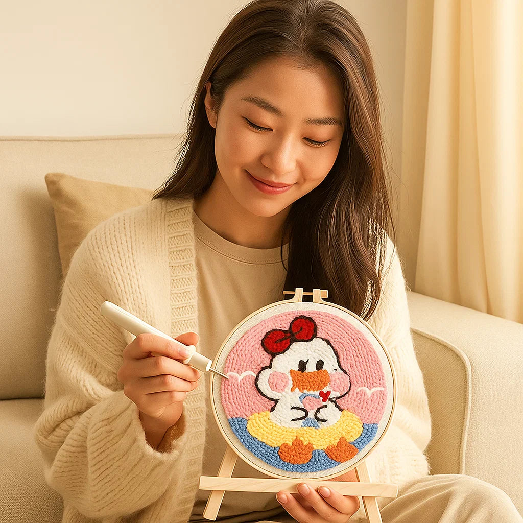 BowLift | Relaxing embroidery set with various designs