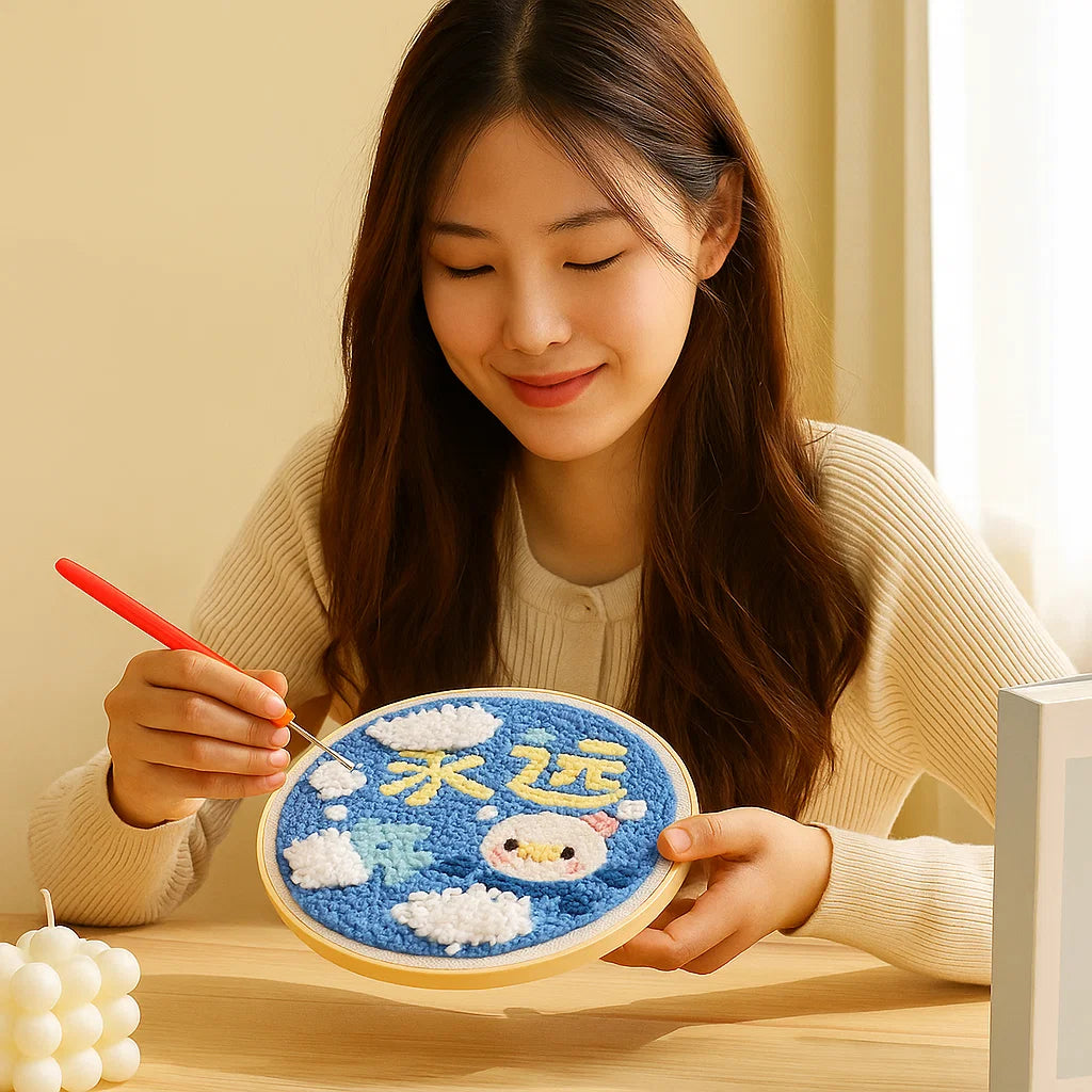 BowLift | Relaxing embroidery set with various designs