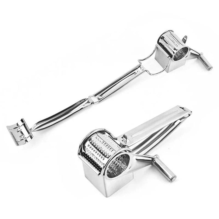 BowLift | Rotary Hand Grater Made of Stainless Steel with Replaceable Drums