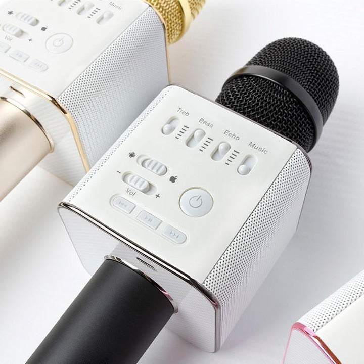Karaoke Microphone Bluetooth with Speaker | Bowlift