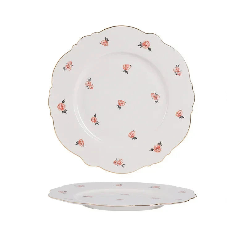 Kawaii Scoop Plate Ceramic Bowl Salad Spoon Steak Plate Dinnerware | Bowlift