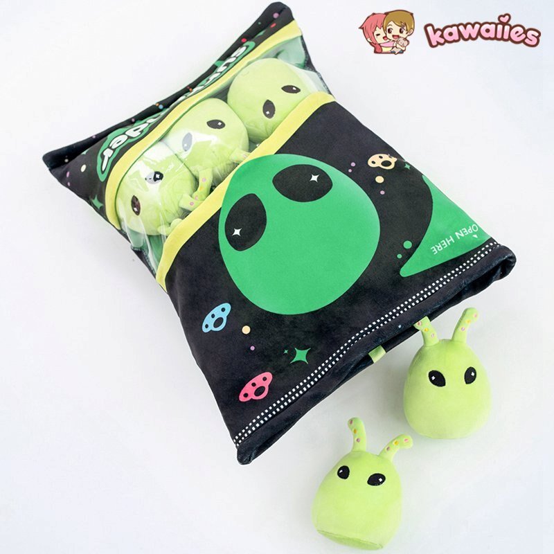 BowLift | Alien Purple Green Candy Bags