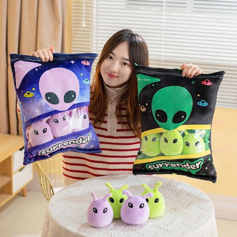 BowLift | Alien Purple Green Candy Bags