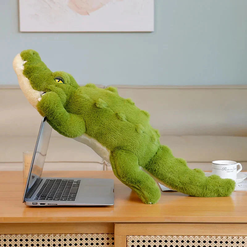 BowLift | Angry Giant Green Crocodile Plushies
