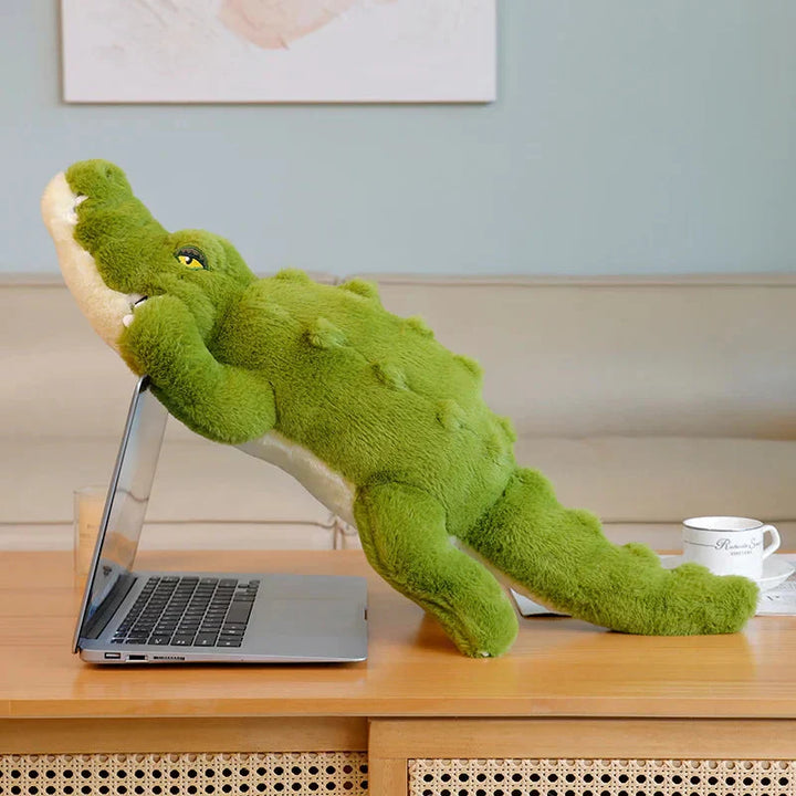 BowLift | Angry Giant Green Crocodile Plushies