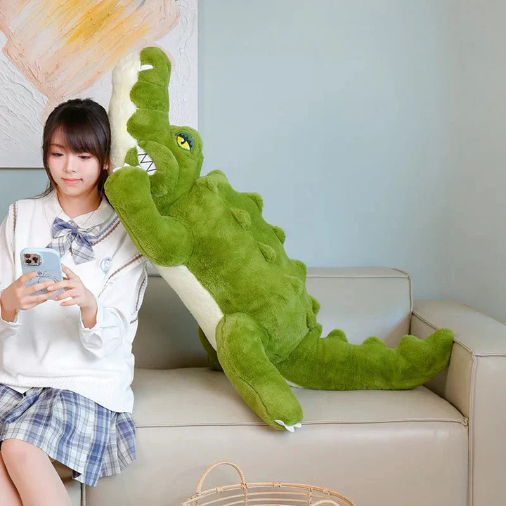 BowLift | Angry Giant Green Crocodile Plushies