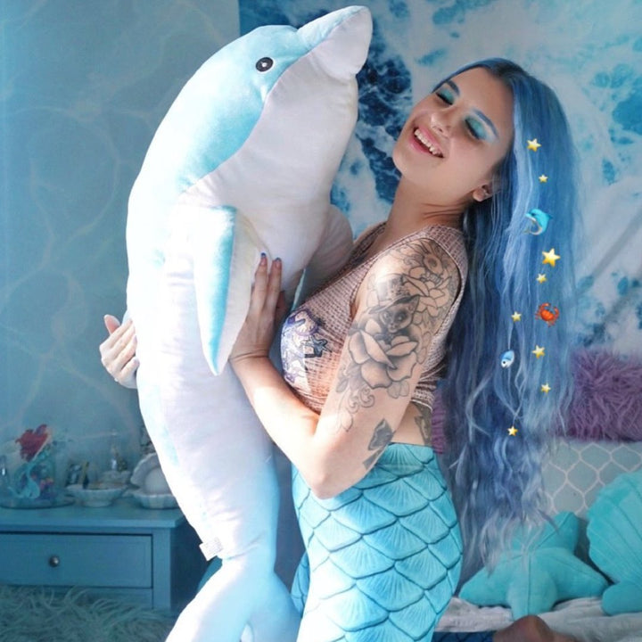 BowLift | Aqua & Pink The Dolphins