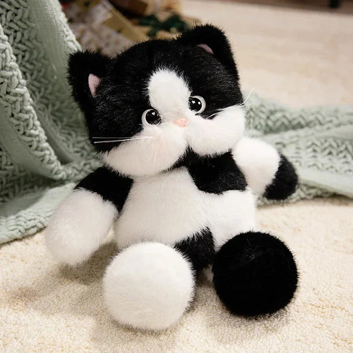 BowLift | Big-eyed Calico Siamese Cat Plush Friends