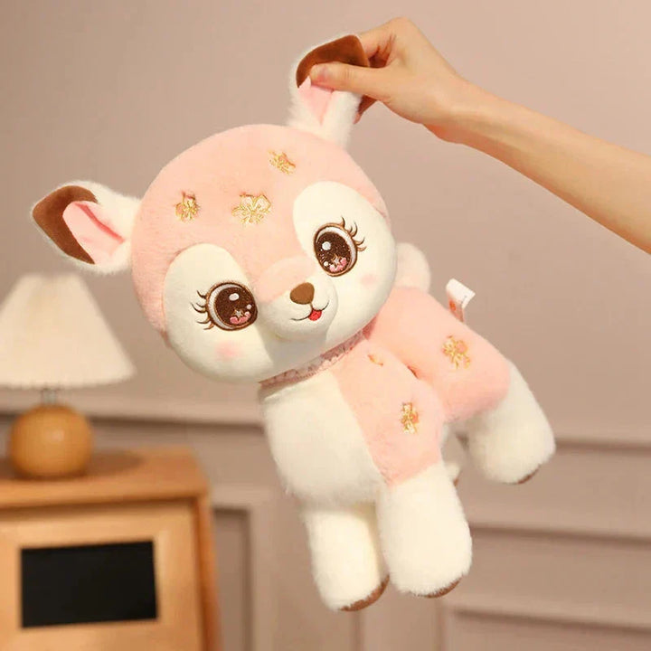 BowLift | Blossom & Maple Kawaii Pink Brown Deer Plushies