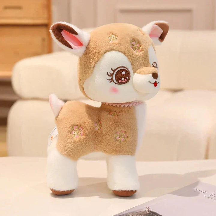 BowLift | Blossom & Maple Kawaii Pink Brown Deer Plushies
