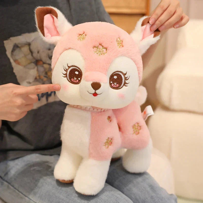 BowLift | Blossom & Maple Kawaii Pink Brown Deer Plushies