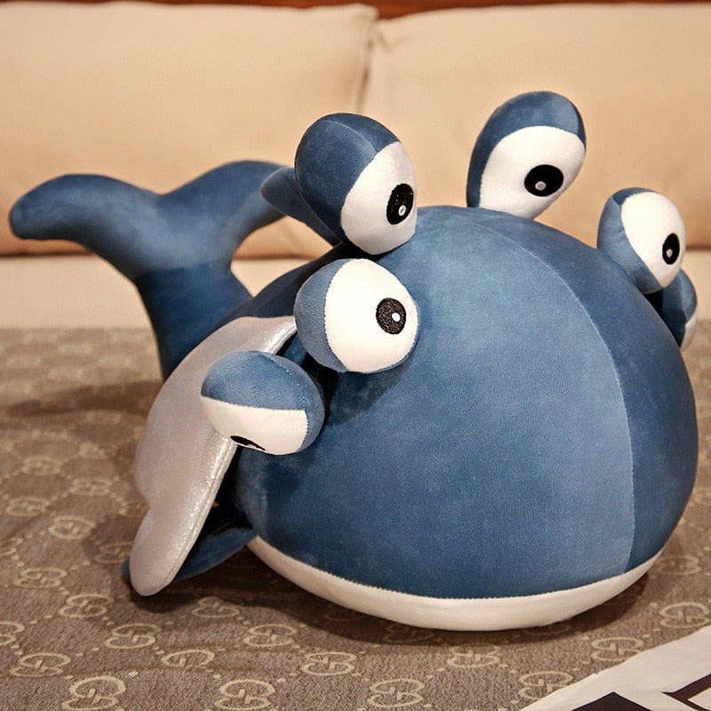 BowLift | Blue Alien Whale with Wings Plushie