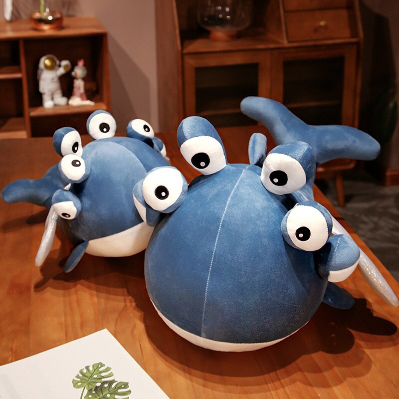 BowLift | Blue Alien Whale with Wings Plushie