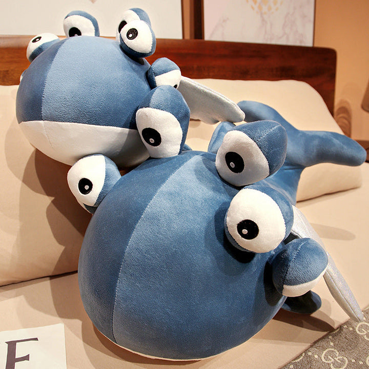 BowLift | Blue Alien Whale with Wings Plushie