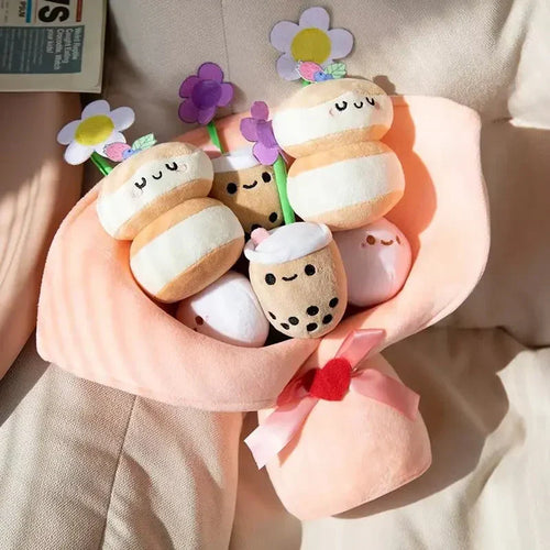 BowLift | Boba Bubble Tea Flower Bouquet Plushie
