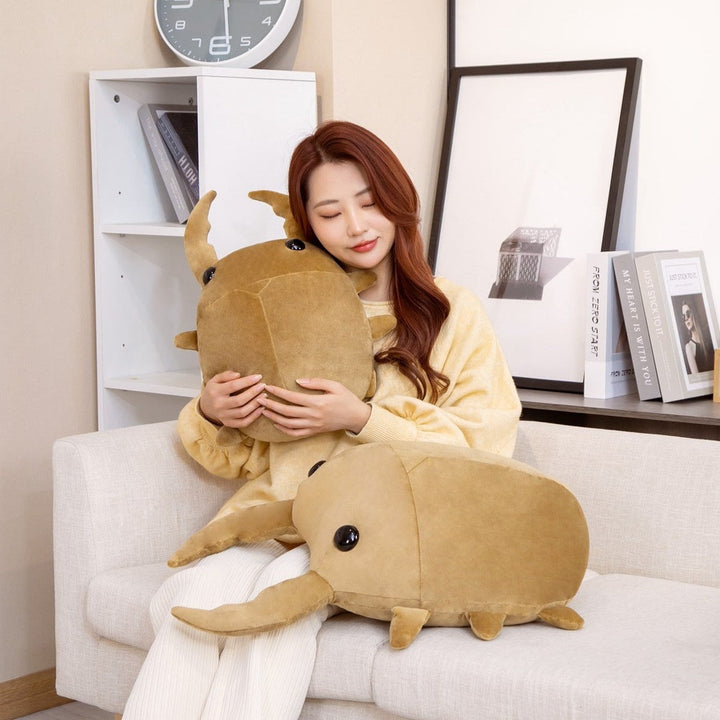 BowLift | Brown Kawaii Dung Beetles Plushies