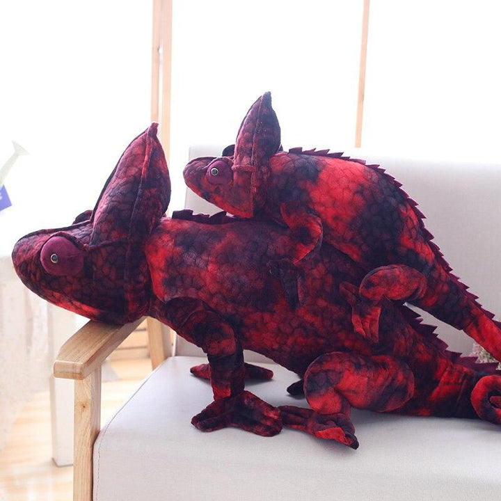 BowLift | Brown & Red Chameleon Plush