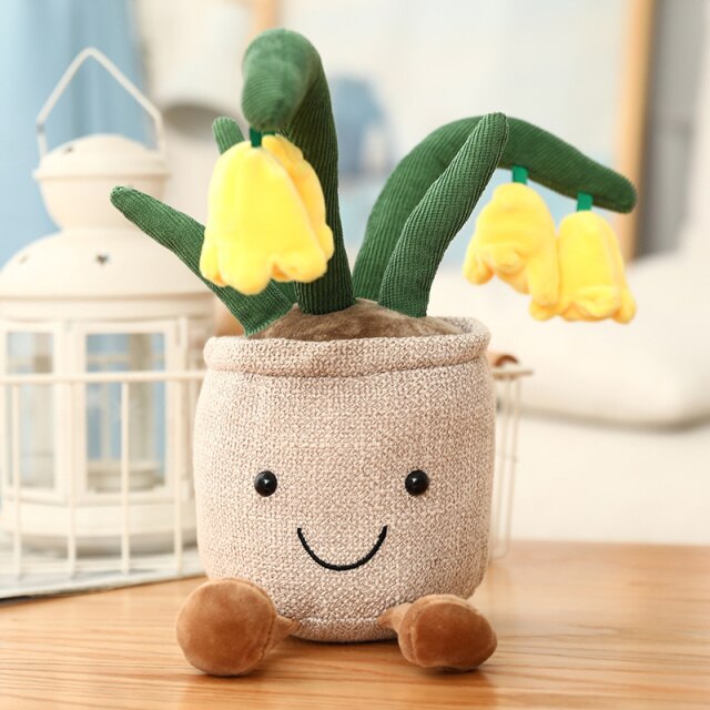 BowLift | Fuzzy Fella Flower Pot Plush