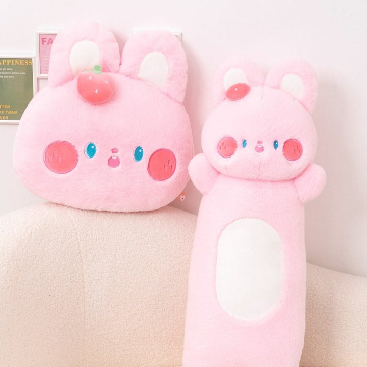 BowLift | Buttons the Fluffy Pink Bunny Plushie