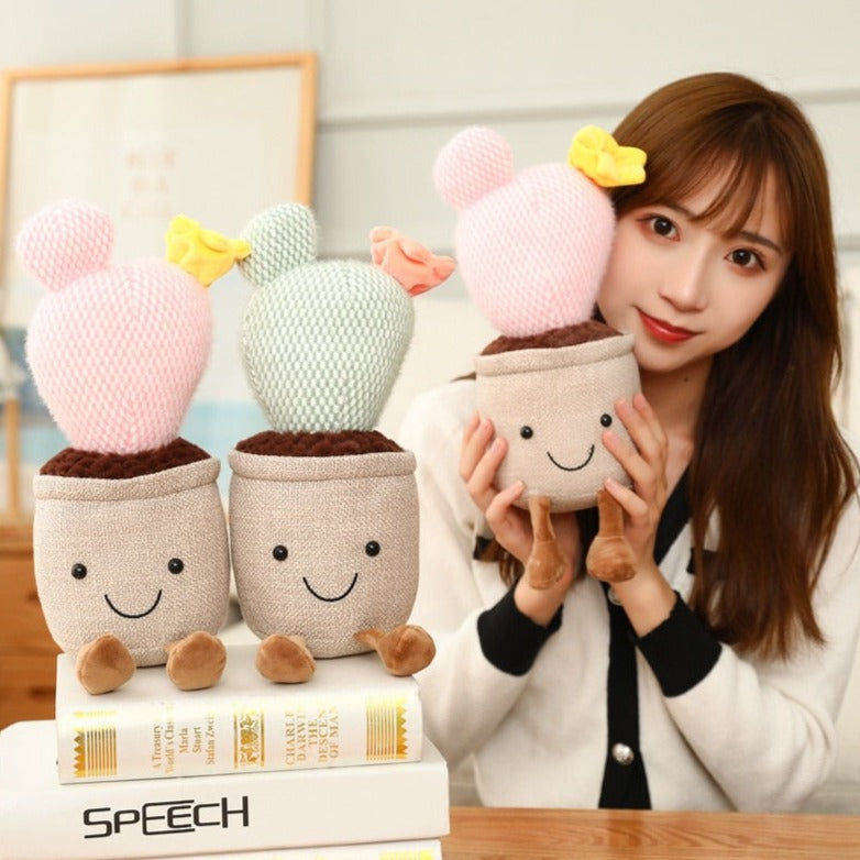 BowLift | Cactus Succulent Pot Plant Plushie