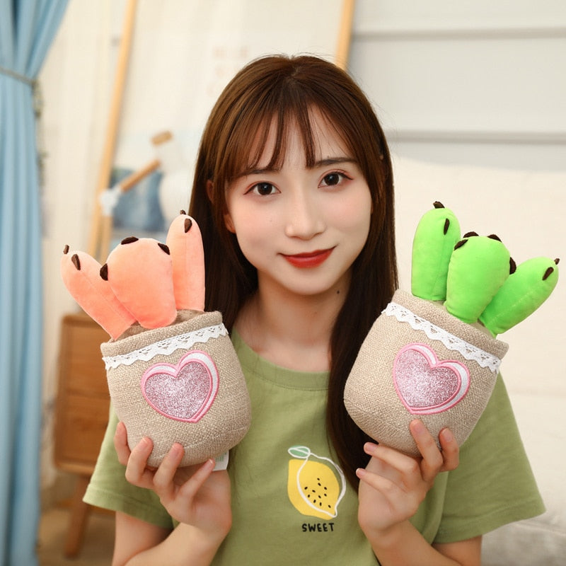 BowLift | Cactus Succulent Pot Plant Plushie