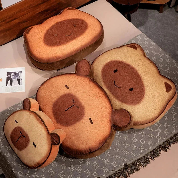 BowLift | Capybara & Cat Toastie Bread Cookie Plushies