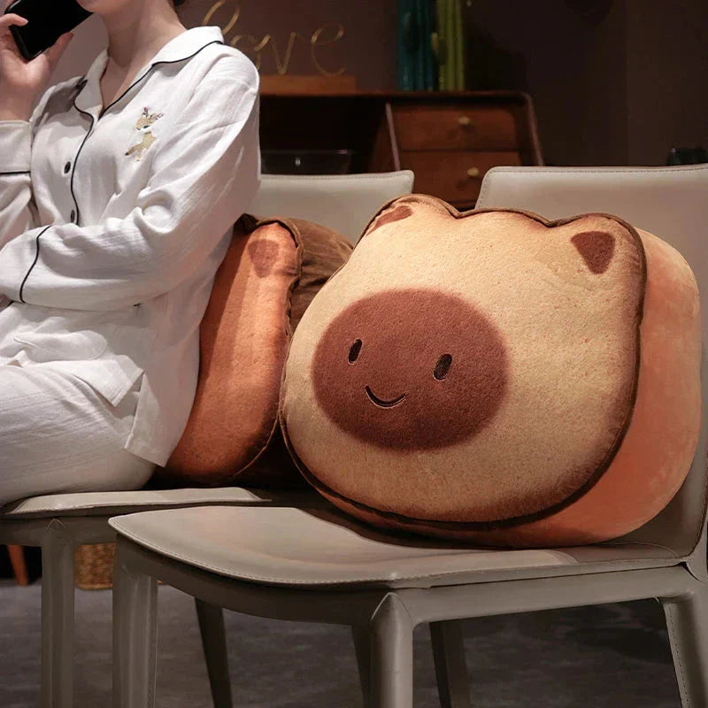 BowLift | Capybara & Cat Toastie Bread Cookie Plushies