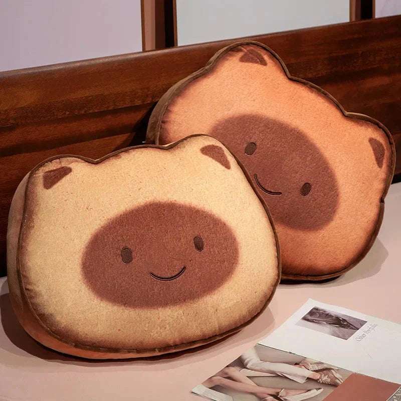 BowLift | Capybara & Cat Toastie Bread Cookie Plushies