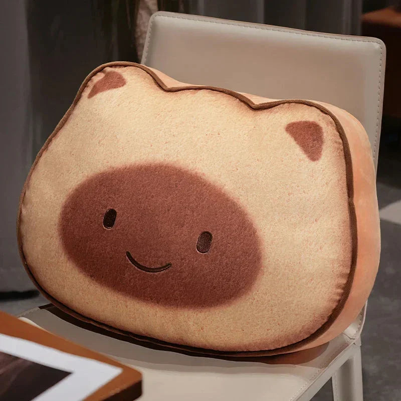 BowLift | Capybara & Cat Toastie Bread Cookie Plushies