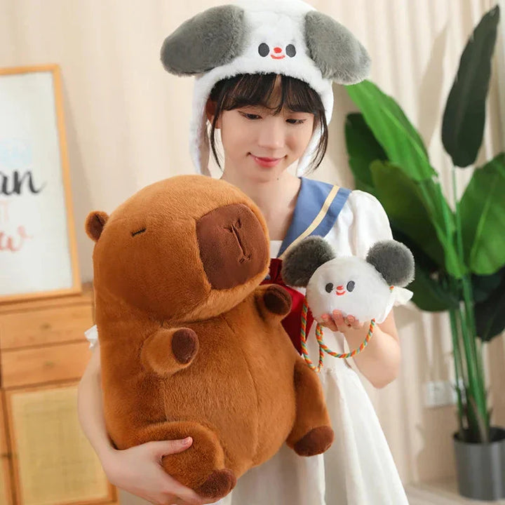 BowLift | Capybara Frog Besties Costume Plush