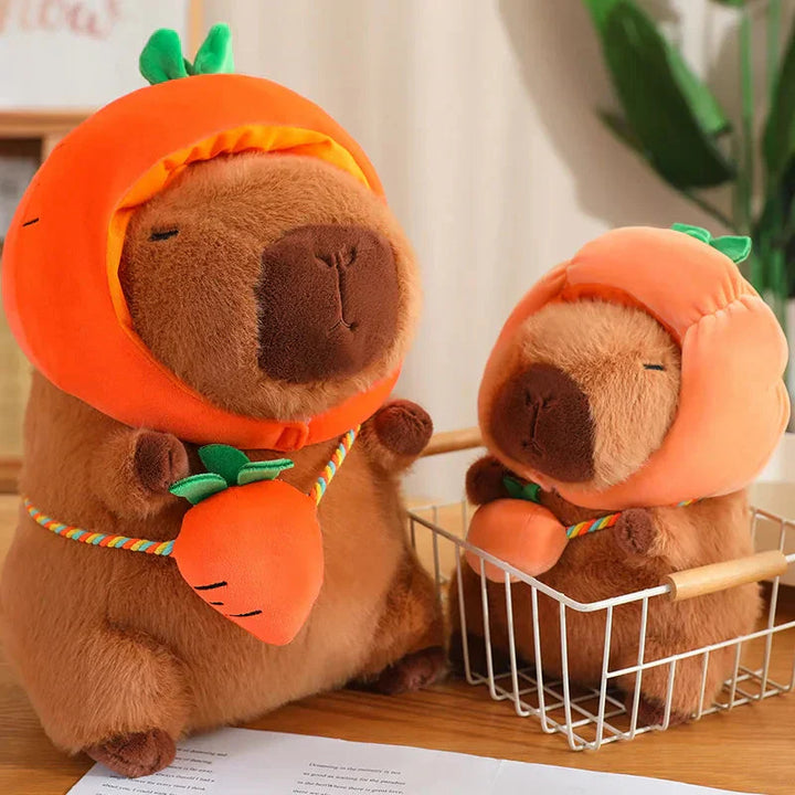 BowLift | Capybara with Vegetable Hats Plushie