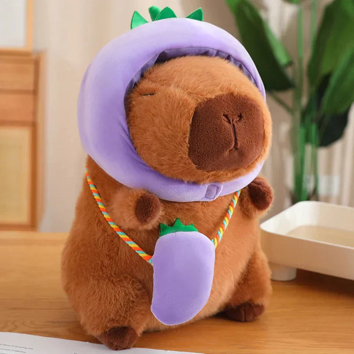 BowLift | Capybara with Vegetable Hats Plushie