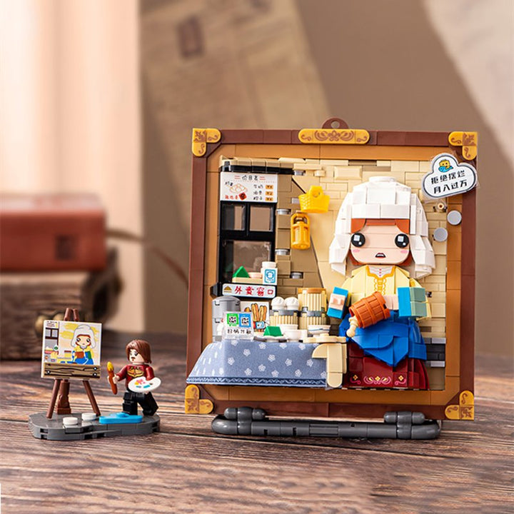 BowLift | Caricature Famous Paintings Micro Building Blocks