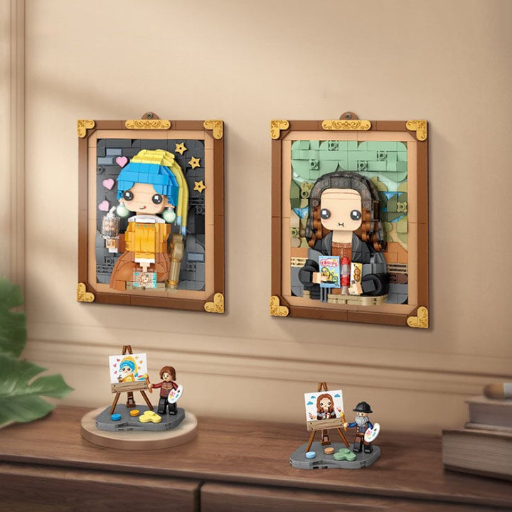 BowLift | Caricature Famous Paintings Micro Building Blocks