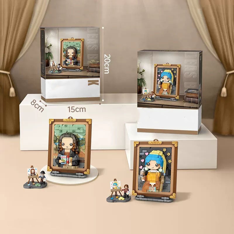 BowLift | Caricature Famous Paintings Micro Building Blocks