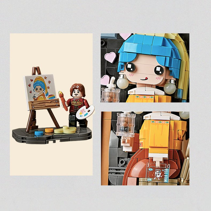 BowLift | Caricature Famous Paintings Micro Building Blocks