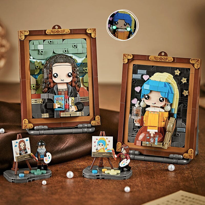 BowLift | Caricature Famous Paintings Micro Building Blocks