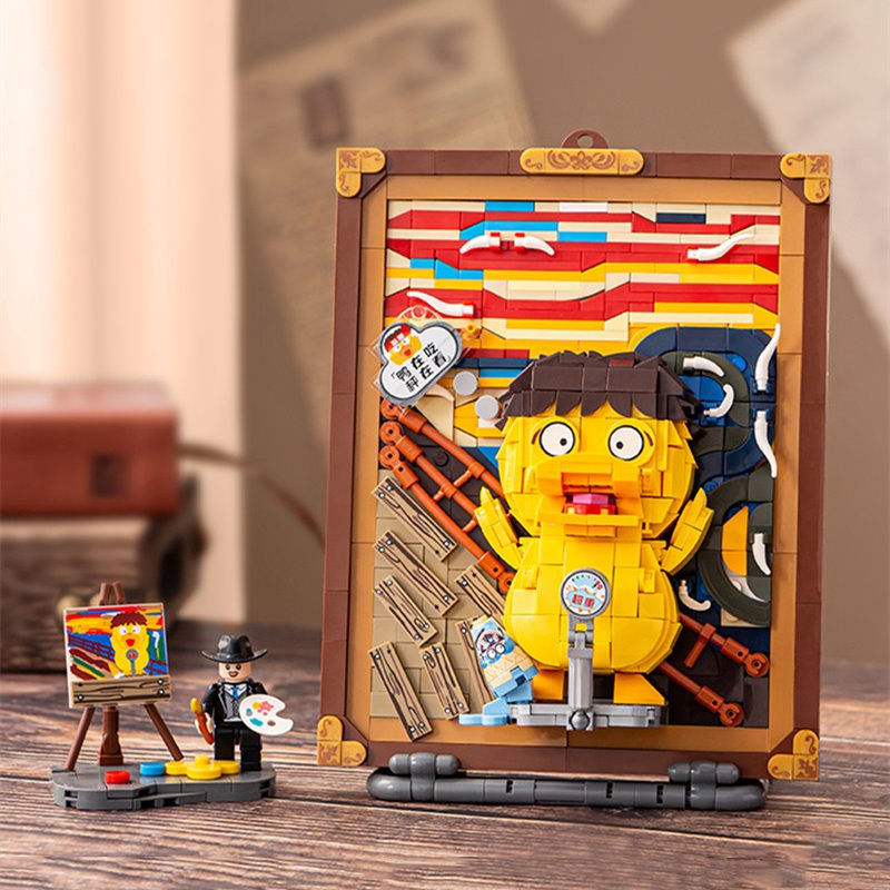BowLift | Caricature Famous Paintings Micro Building Blocks